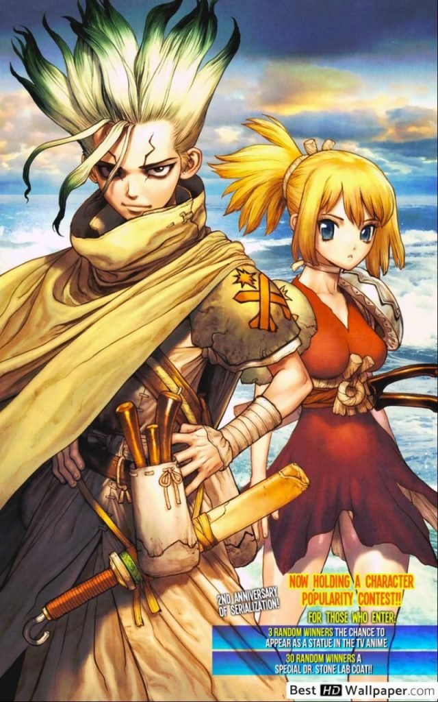800X1280 Arrière Plan DR Stone Dessin Animé en 1080p pour Smartphone Free Download ID : 756252962411452909